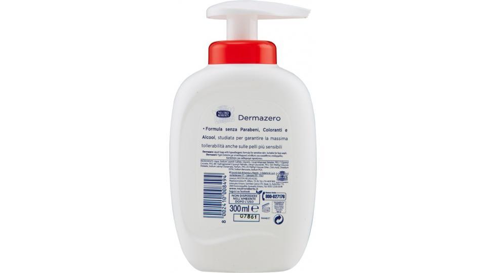 Neutro Roberts - DermaZero, Sapone Liquido Ideale Anche per il Viso