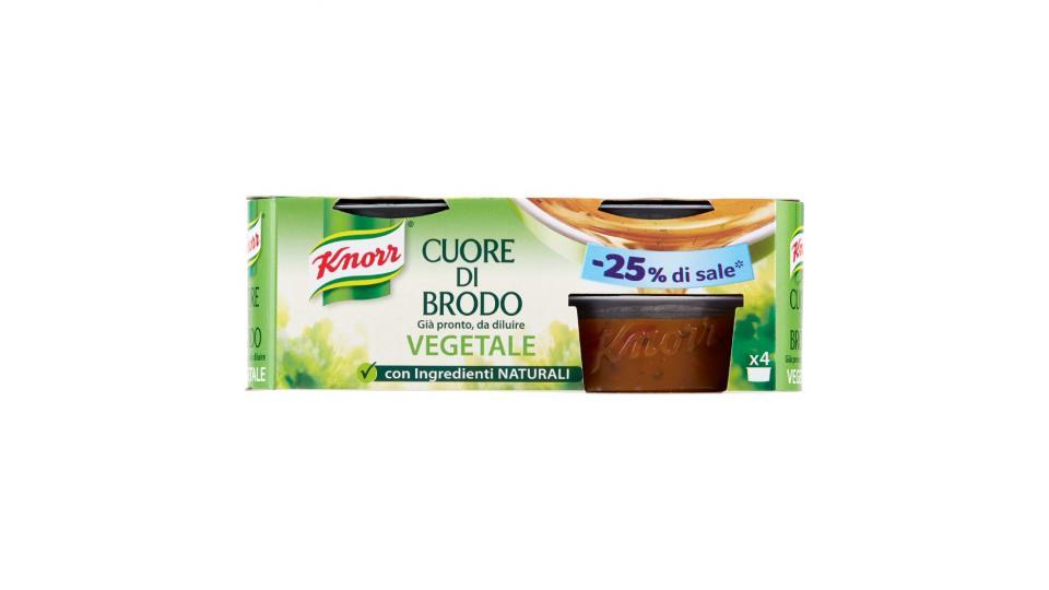 Knorr - Cuore di Brodo Vegetale, gia' Pronto, da Diluire