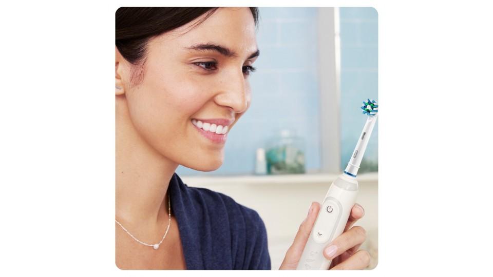Oral-B, Power Refill Cross Action testina di ricambio per spazzolino elettrico