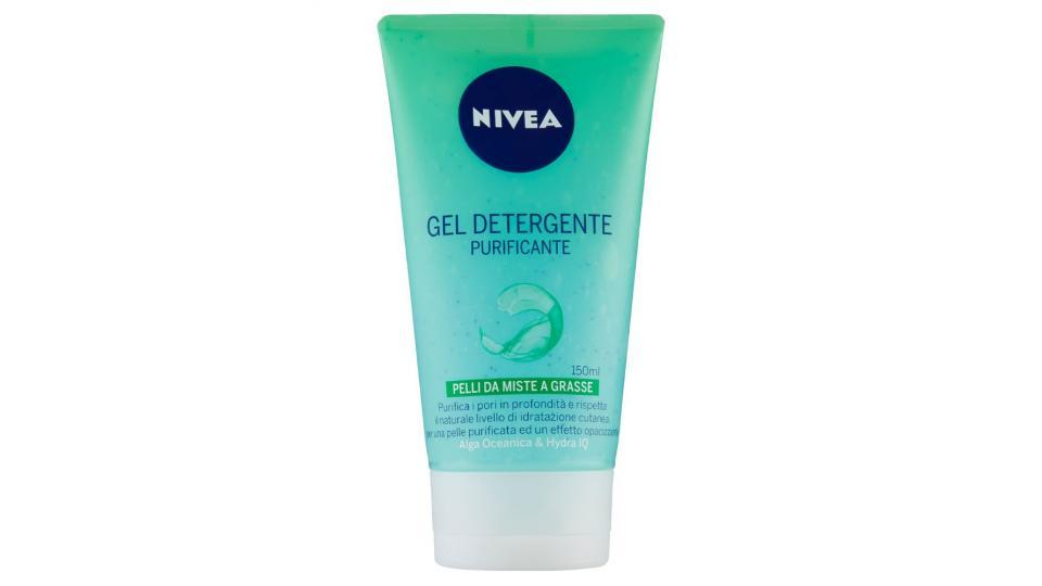 Nivea, gel detergente purificante pelli miste o grasse