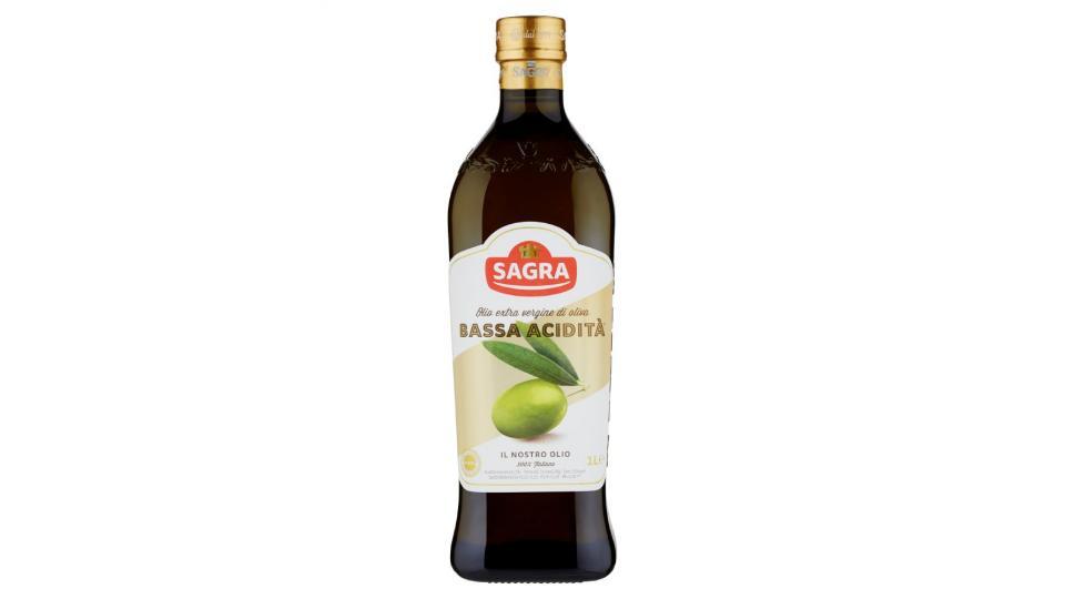 Sagra, olio extra vergine di oliva bassa acidità