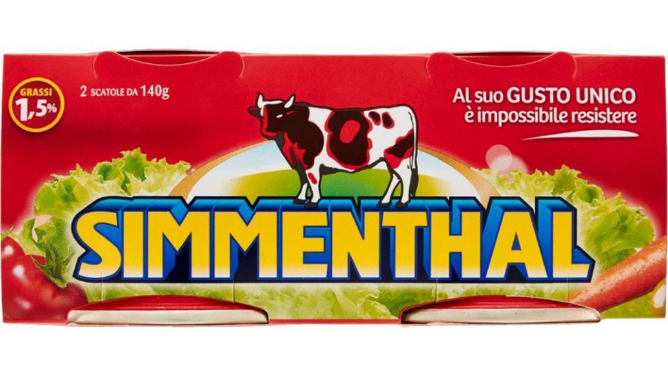 Simmenthal, carne bovina lessata in gelatina vegetale