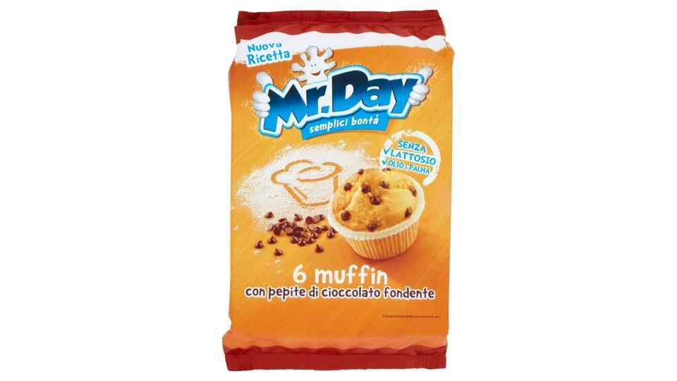 Mr.Day, Muffin con pepite di cioccolato fondente