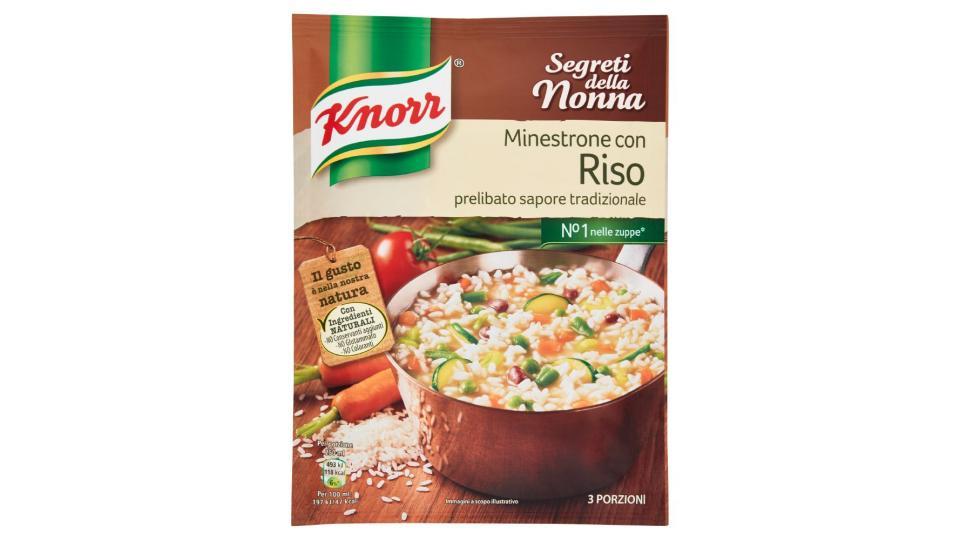Knorr - Minestrone Con Riso, 105 G