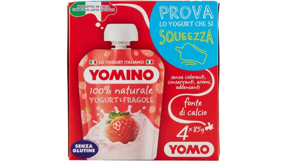 Yomo, Yomino 100% Naturale yogurt e fragole