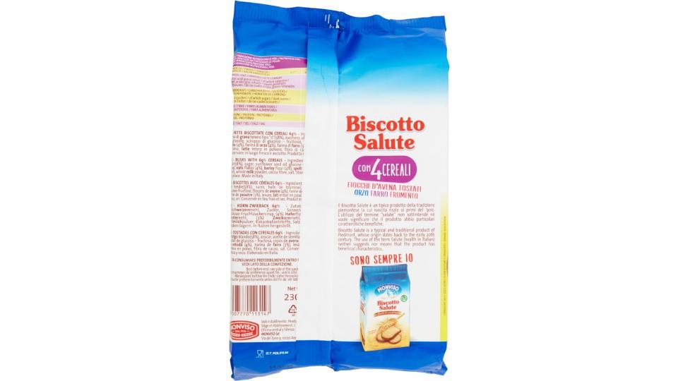 Monviso Biscotto Salute con fiocchi di cereali tostati