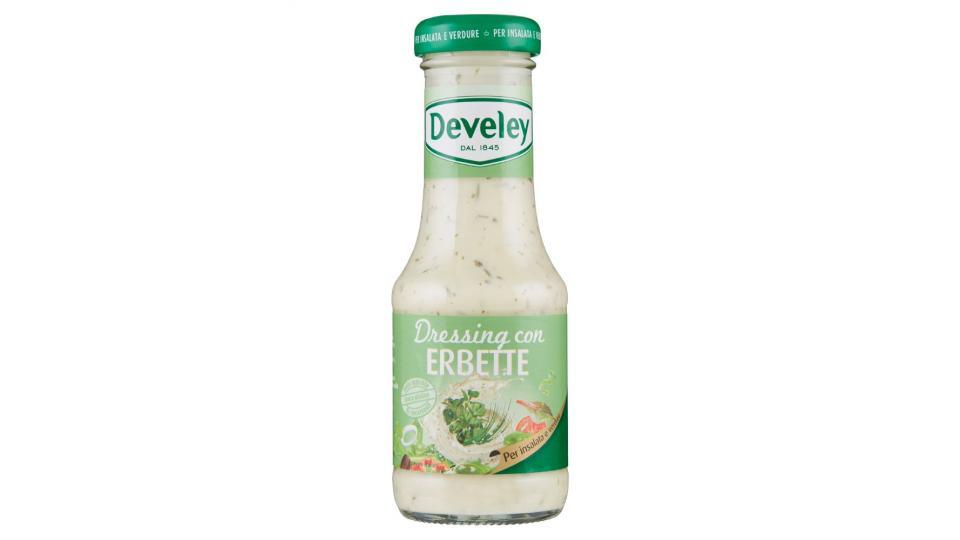 Develey - Dressing Con Erbette, Condimento Per Insalate, Senza Glutine