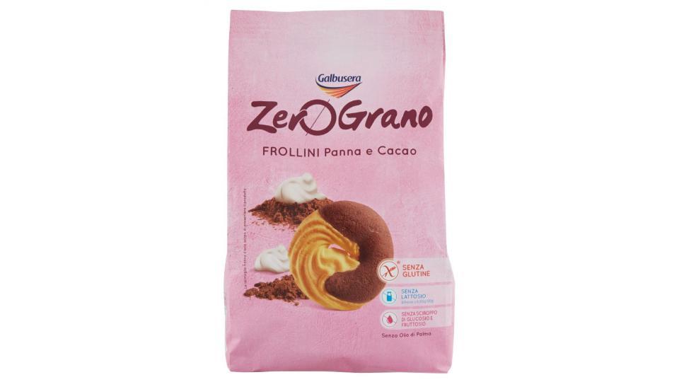 Galbusera Zerograno Senza Glutine Frollino Panna e Cacao