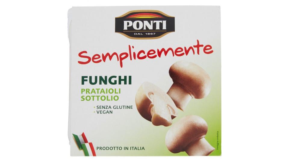 Ponti - Zero Olio, Funghi Prataioli