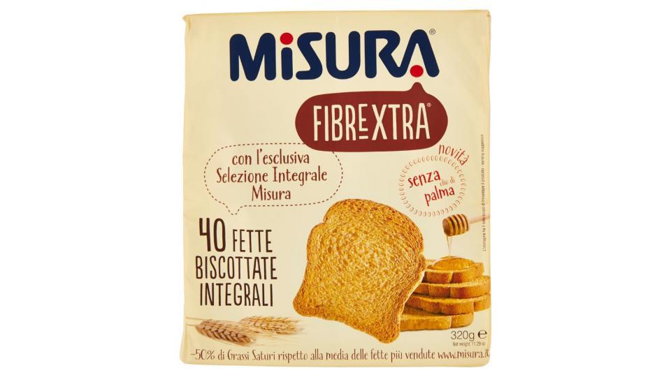 Misura Fibrextra 40 Fette biscottate integrali