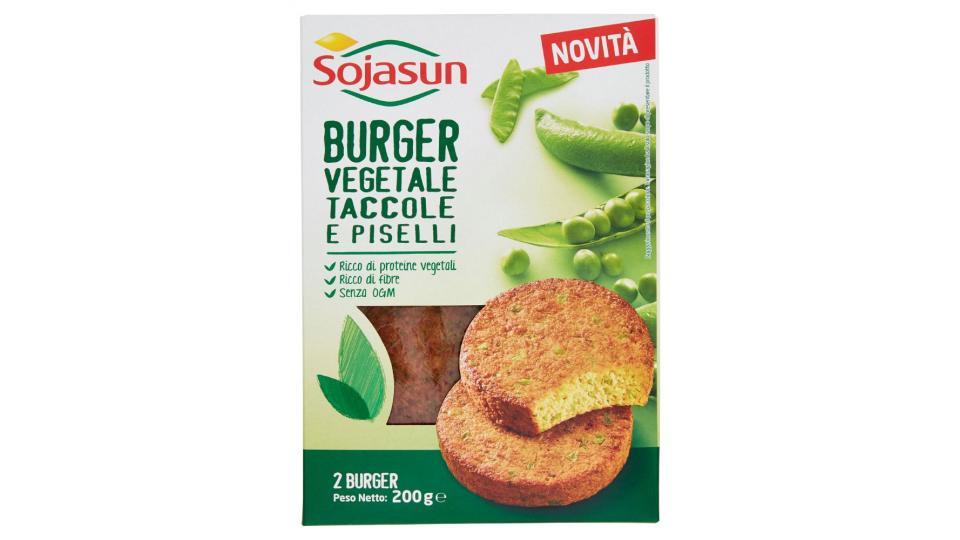 Sojasun Burger Vegetale taccole e piselli