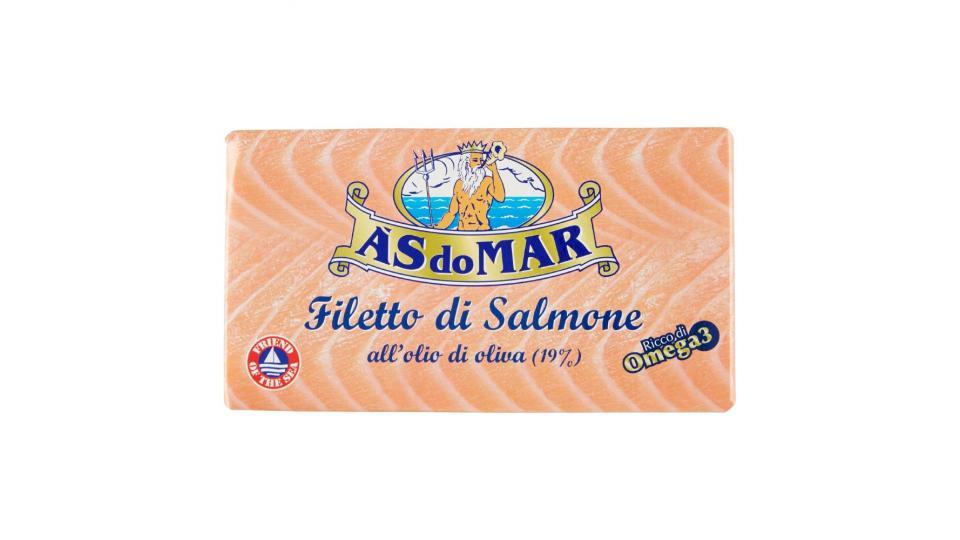 Asdomar - Filetti Di Salmone, All'Olio Di Oliva