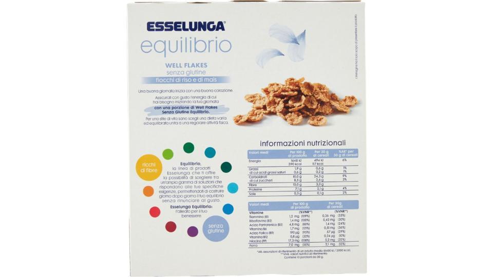 Esselunga Equilibrio, Well flakes senza glutine