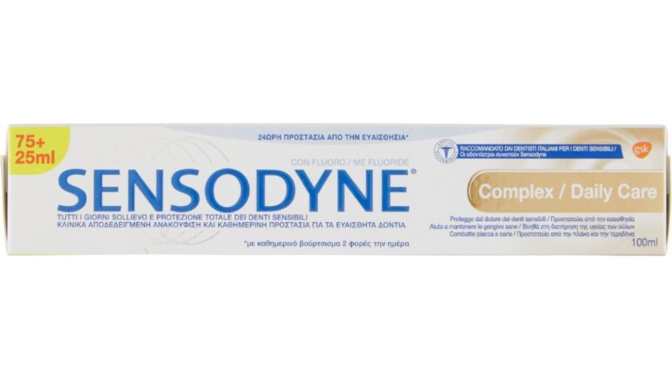 Sensodyne, Complex/Daily Care dentifricio
