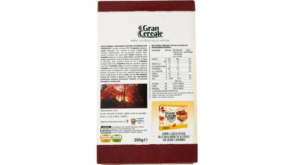 Mulino Bianco Gran Cereale - Cereali Croccanti e Cioccolato