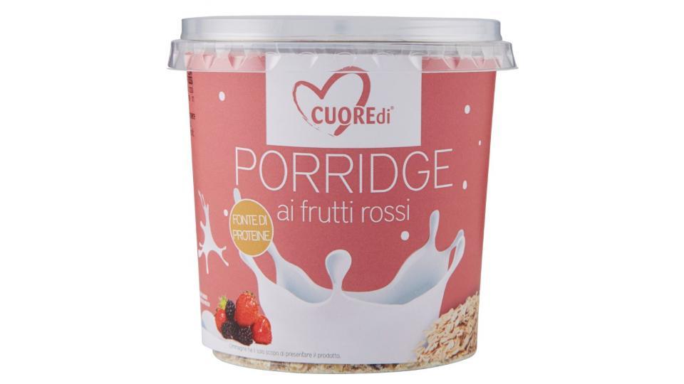 Cuore di, porridge ai frutti rossi biologico