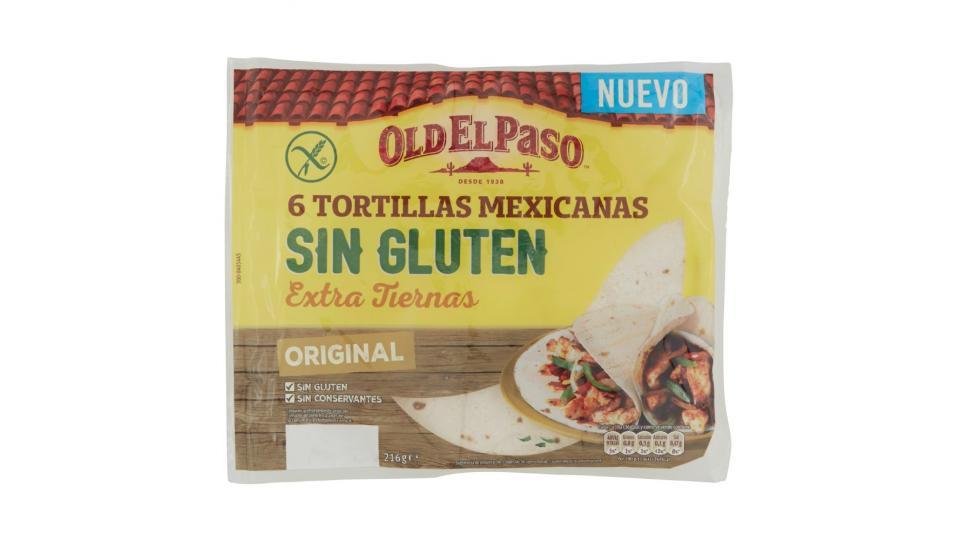 Old El Paso Tortillas Mexicanas Sin Gluten Original