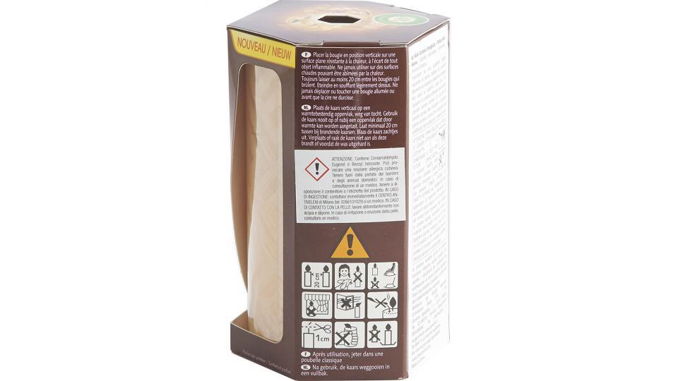 Air Wick Life Scents Candela intagliata al profumo di vaniglia