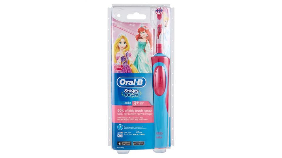 Oral-b Power Spazzolino Elettrico Vitality Kids Princess - +3 Anni