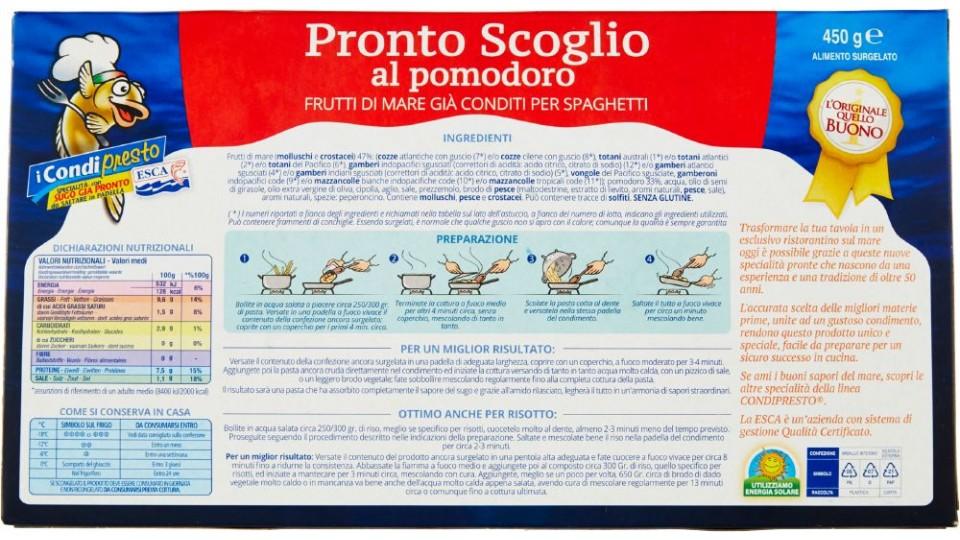 Esca I Condipresto Pronto Scoglio Al Pomodoro