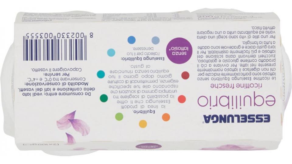 Esselunga Equilibrio ricottine fresche