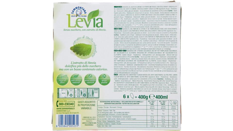 Sammontana, Levia ghiaccioli
