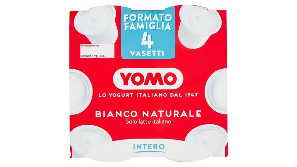 Yomo, yogurt bianco naturale intero