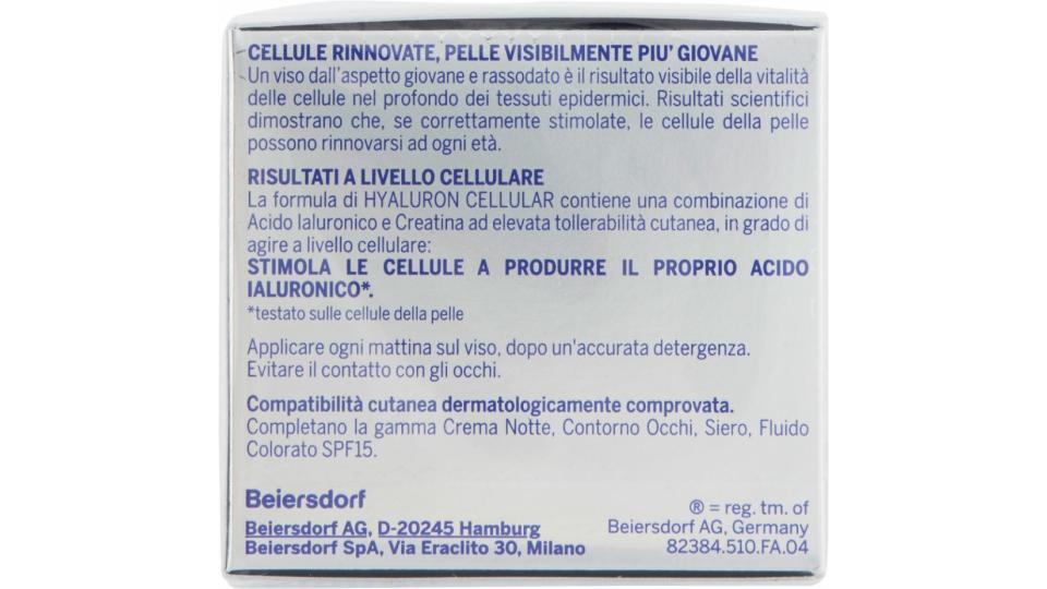 Nivea, Hyaluron Cellular Filler crema giorno anti-rughe SPF 15