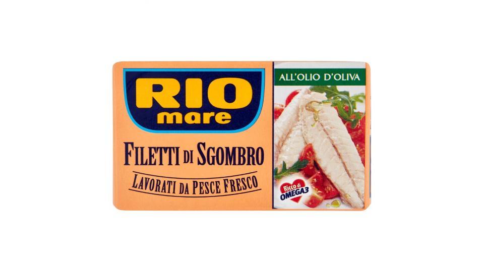 Rio Mare - Filetti di Sgombro, all'Olio di Oliva 26%