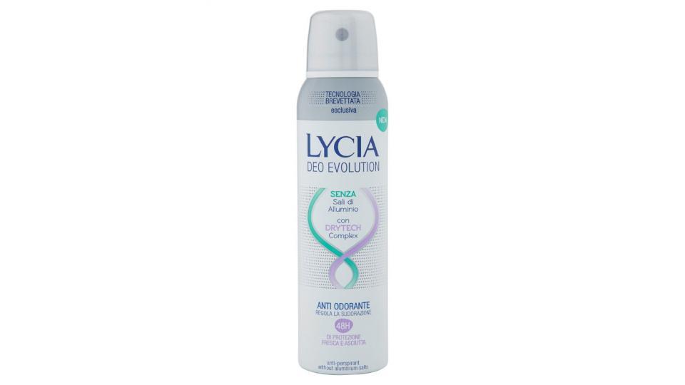 Lycia, Evolution deodorante spray