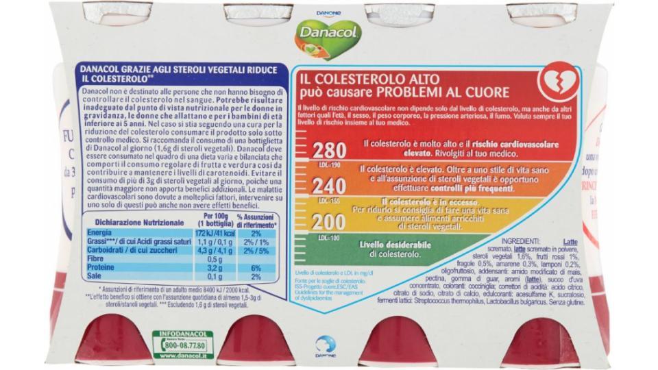 Danacol Frutti Rossi 10 x 100 g