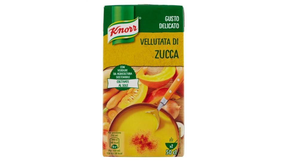 Knorr, vellutata di zucca gusto delicato