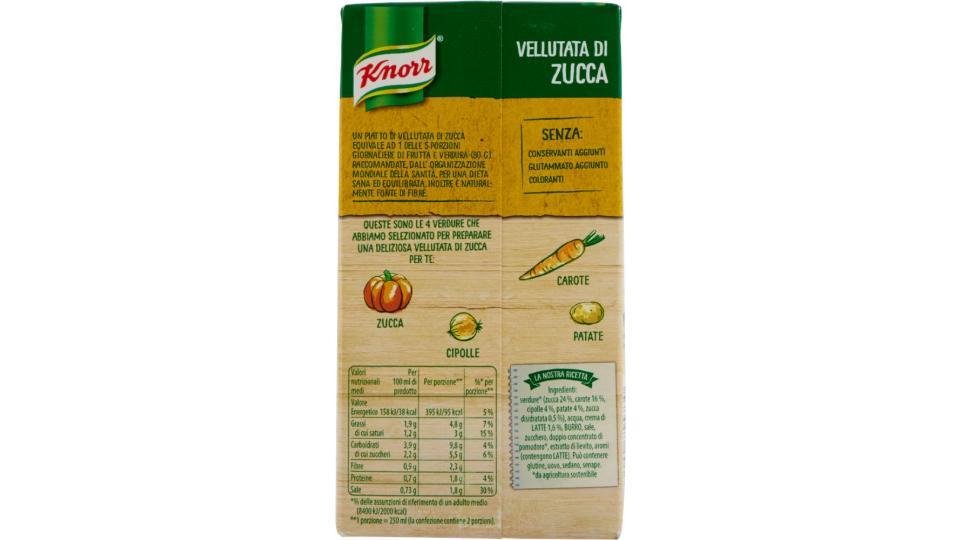 Knorr, vellutata di zucca gusto delicato