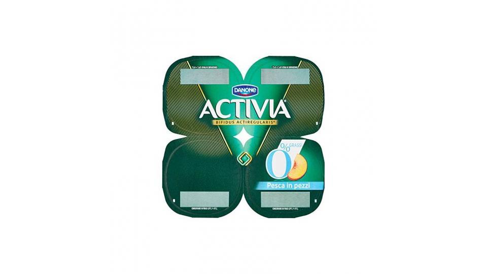 Activia 0% Grassi Pesca in pezzi