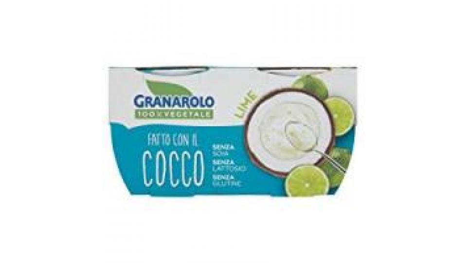 Granarolo 100% Vegetale Fatto con il Cocco Lime 2 x