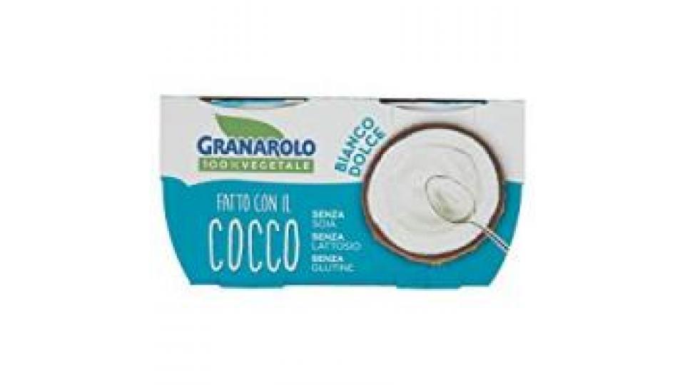 Granarolo 100% Vegetale Fatto con il Cocco Bianco Dolce 2 x