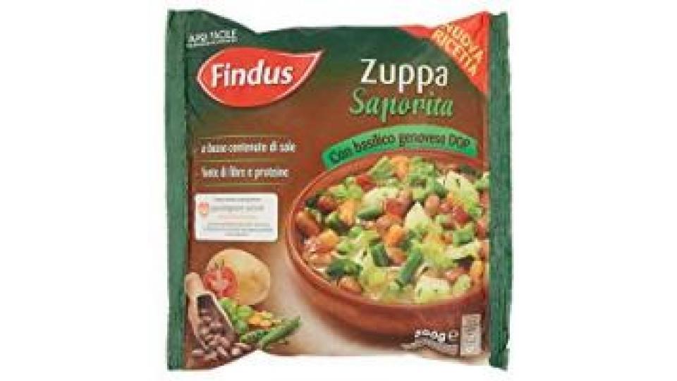 Findus Zuppa Saporita con Basilico Genovese DOP