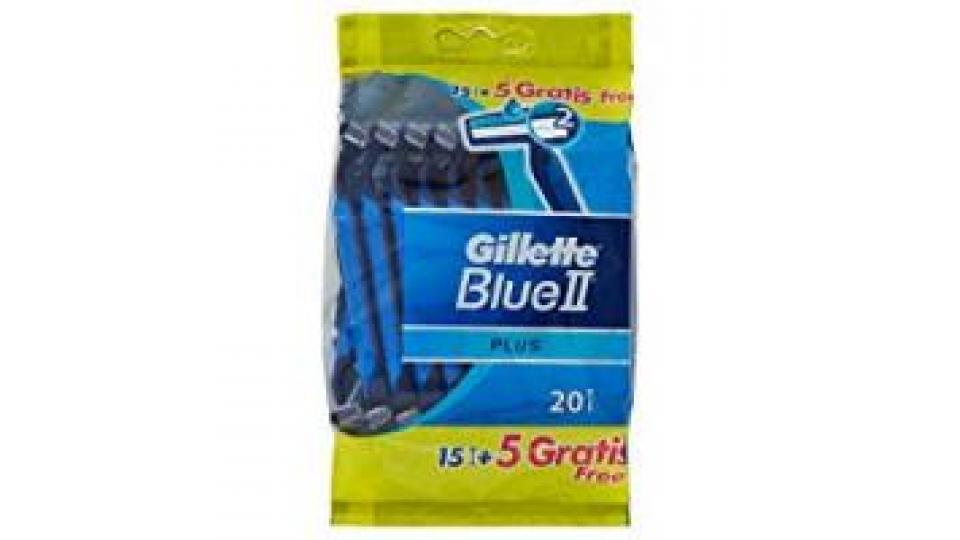 Gillette blue ii plus chromium x