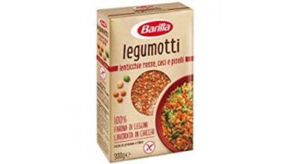 Barilla Senza Glutine Legumotti Lenticchie Rosse, Ceci e Piselli