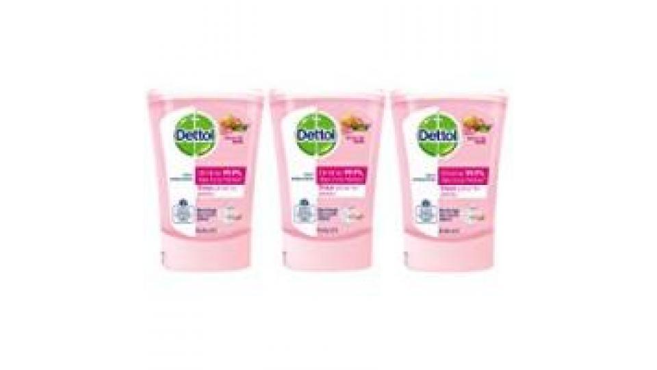 Dettol Sapone ricarica da 250 ml Shea No Touch - Set di 3