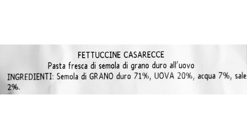 Pasta Julia, Fettuccine Caserecce, 