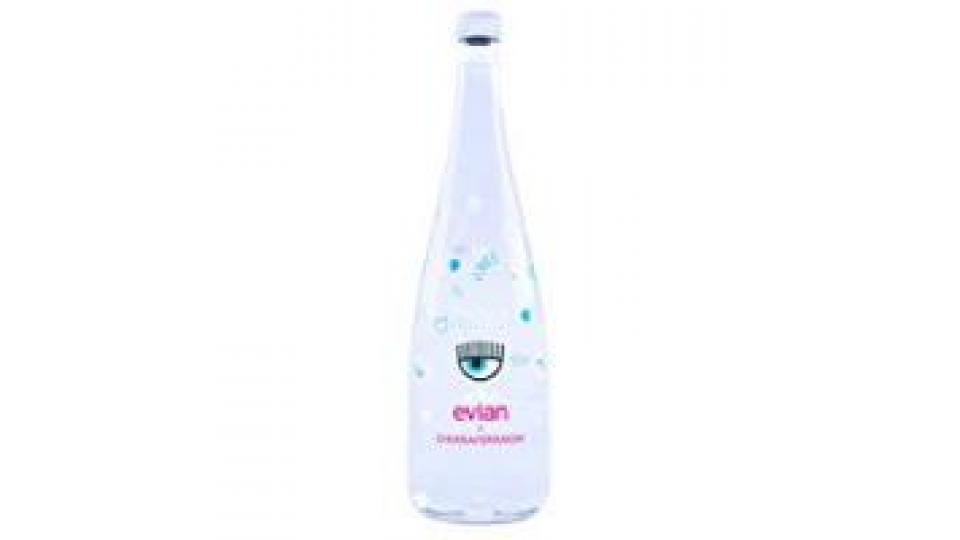 Acqua Evian Limited Edition Chiara Ferragni - 0.75 lt