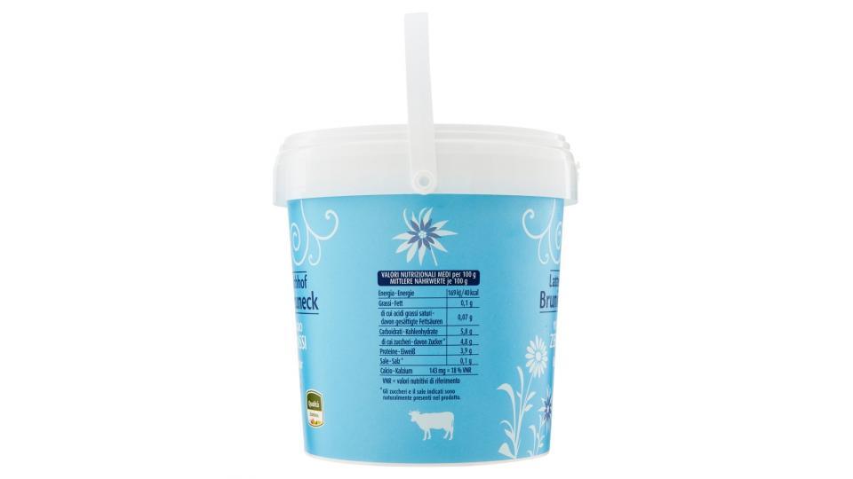 Latteria Brunico Yogurt Magro Zero Grassi Bianco