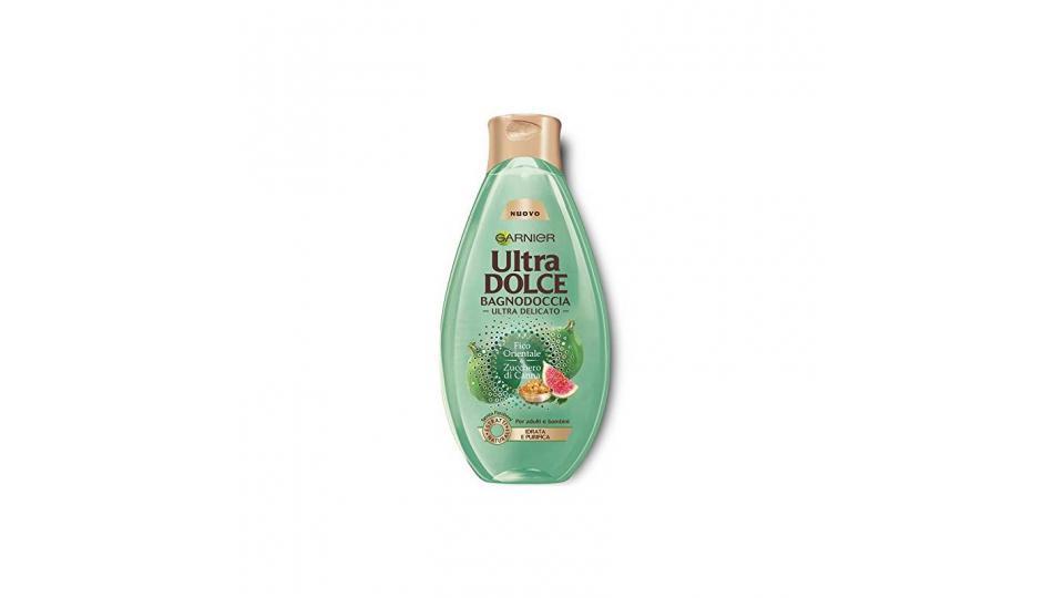 Garnier Ultra Dolce Bagnodoccia Fico e Zucchero di Canna Bagnoschiuma Purificante