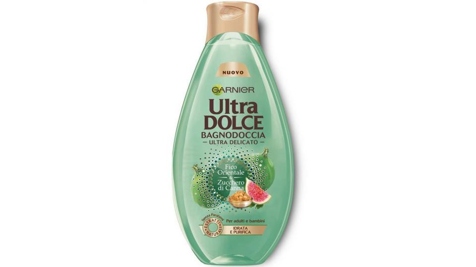 Garnier Ultra Dolce Bagnodoccia Fico e Zucchero di Canna Bagnoschiuma Purificante