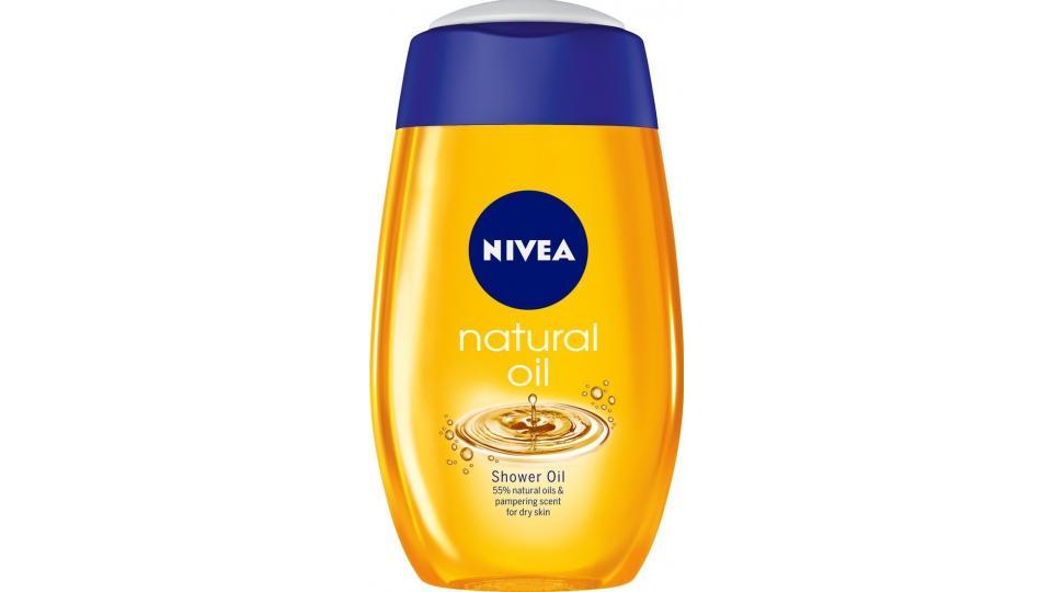 Nivea - Natural Oil, Olio Doccia