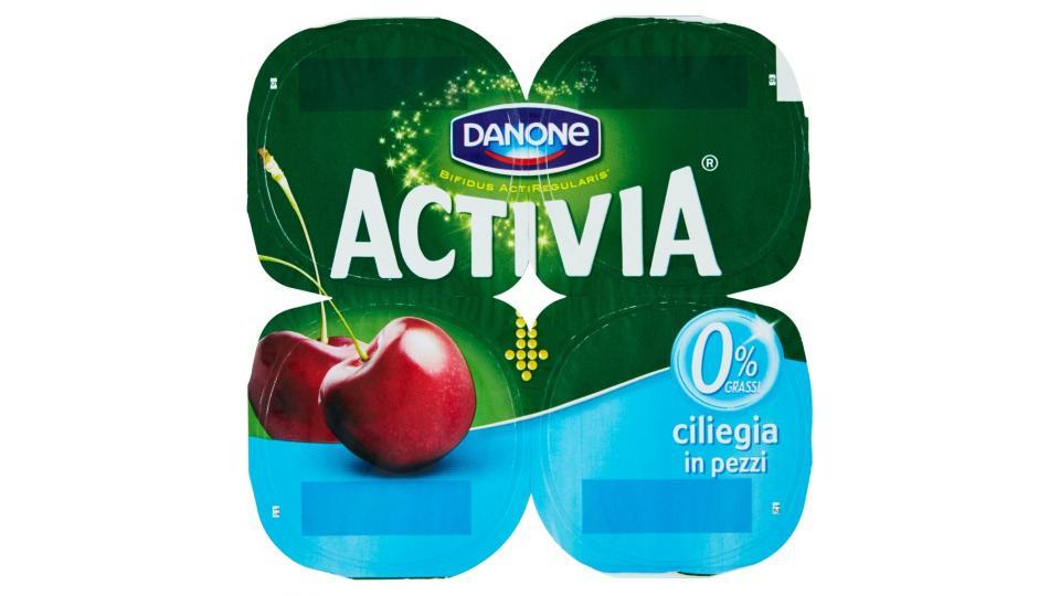 Activia 0% Grassi ciliegia in pezzi