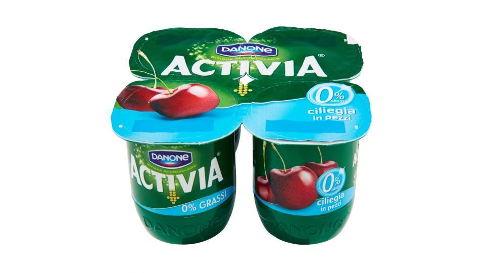 Activia 0% Grassi ciliegia in pezzi