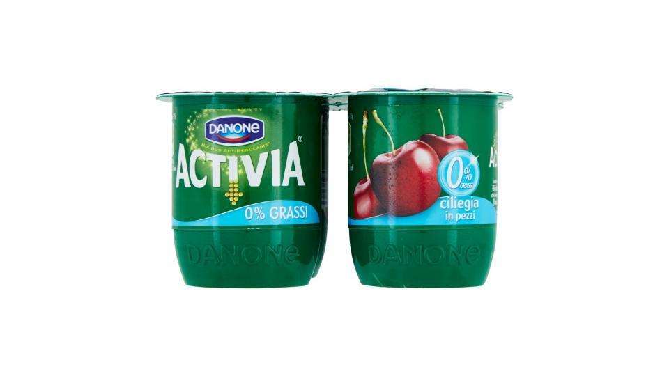 Activia 0% Grassi ciliegia in pezzi