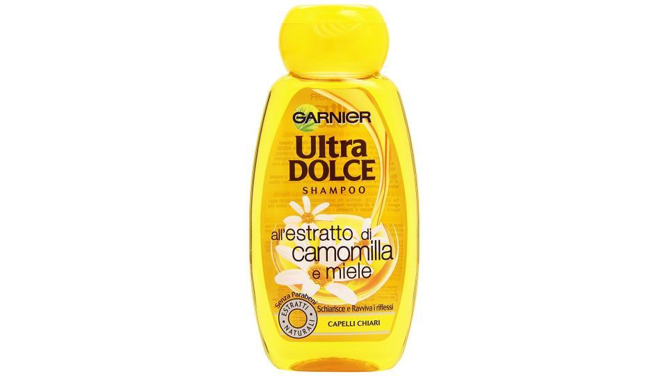 Garnier Ultra Dolce all'Estratto di Camomilla e Miele Shampoo per Capelli Chiari